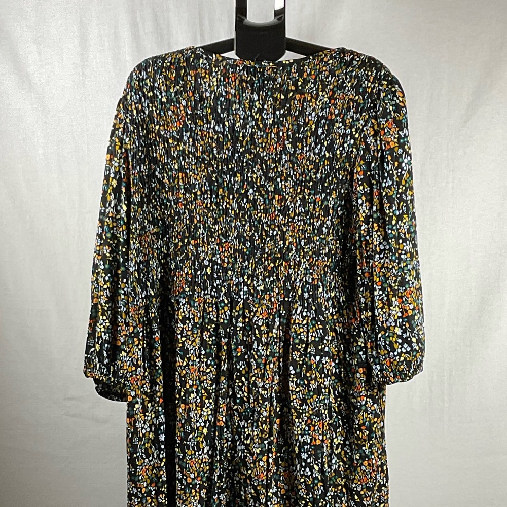 Croft & Barrow Multicolor Floral Long Sleeve Dress